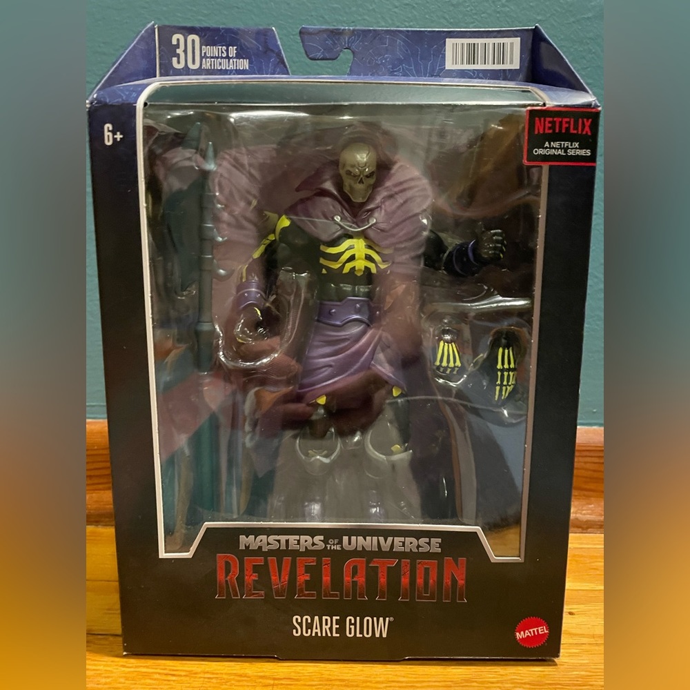 💀 Scare Glow Masterverse He Man MOTU Masters Of The Universe Action Figu…